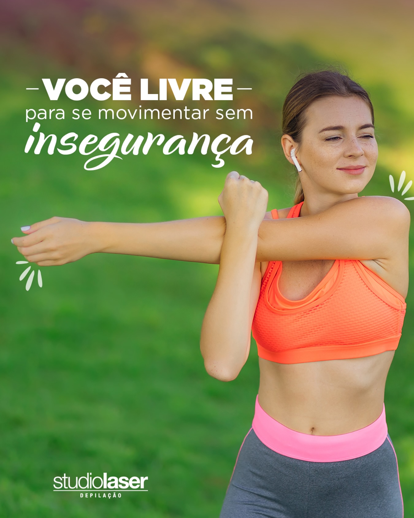 Depilação a laser: liberdade e pele incrível no Studio Laser