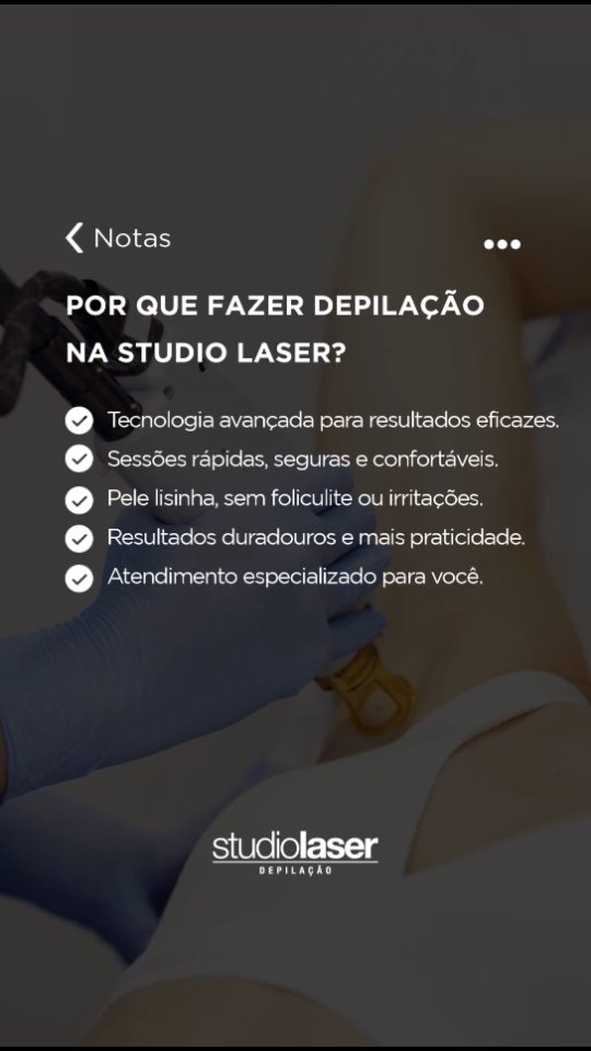 Depilação a Laser: Pele Linda e Renovada no Studio Laser