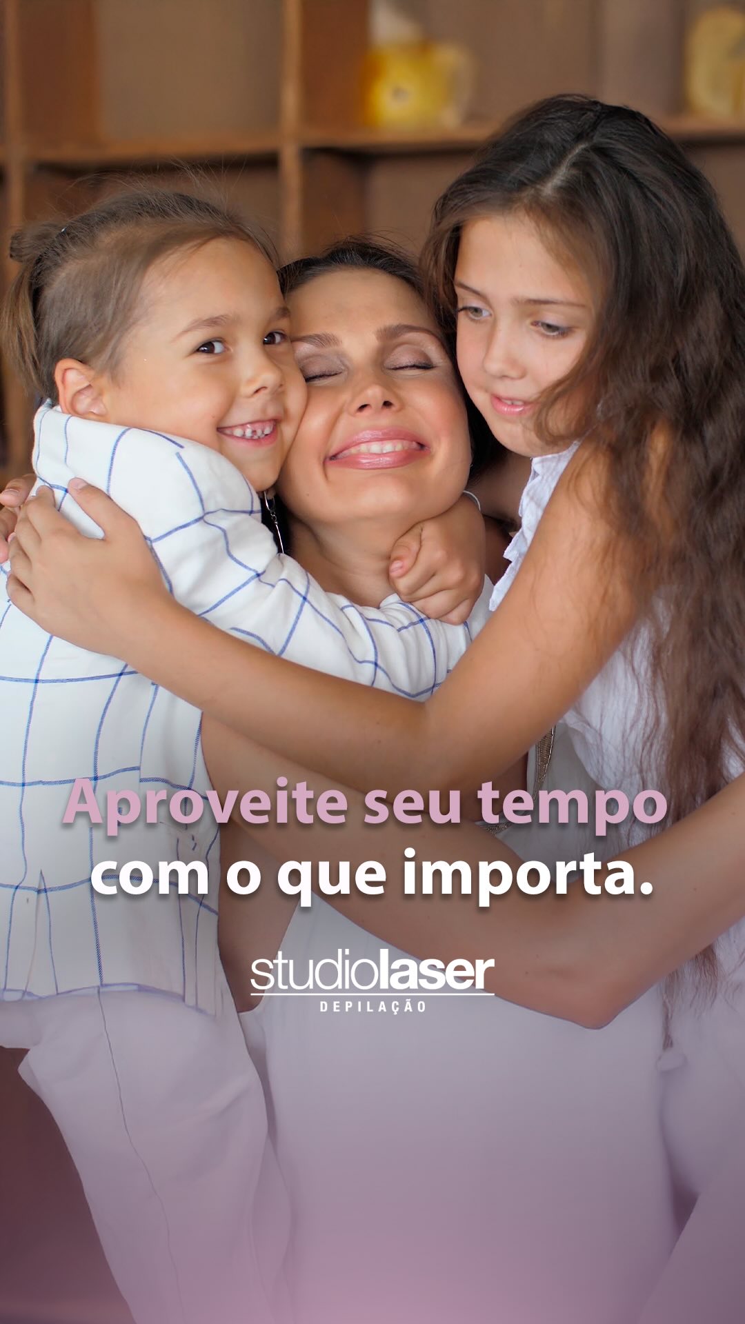 Mais tempo para você: depilação a laser rápida!