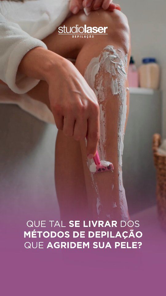Depilação a Laser: Praticidade e Liberdade no Studio Laser