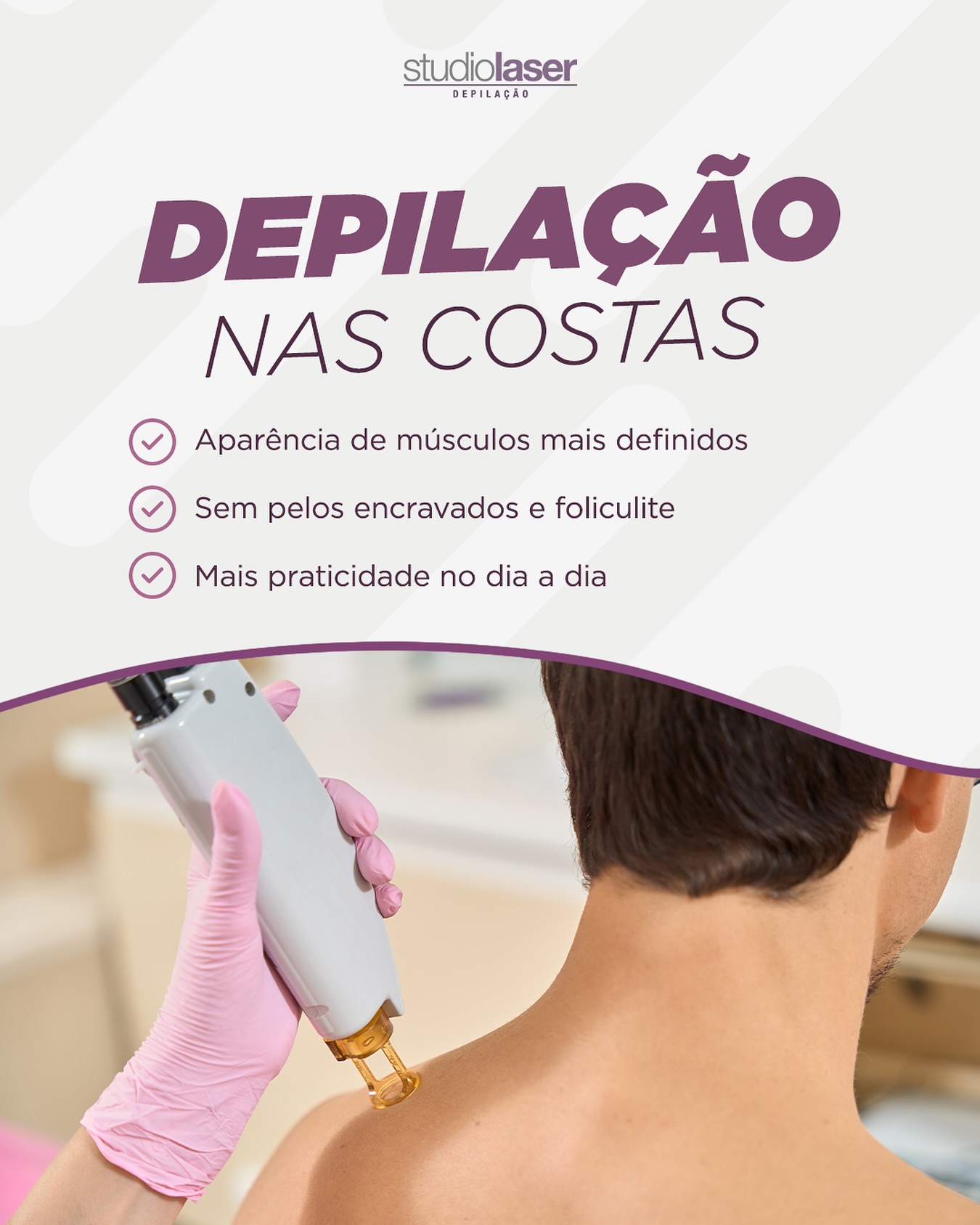 Depilação a Laser nas Costas: Pele Lisinha e Saudável!