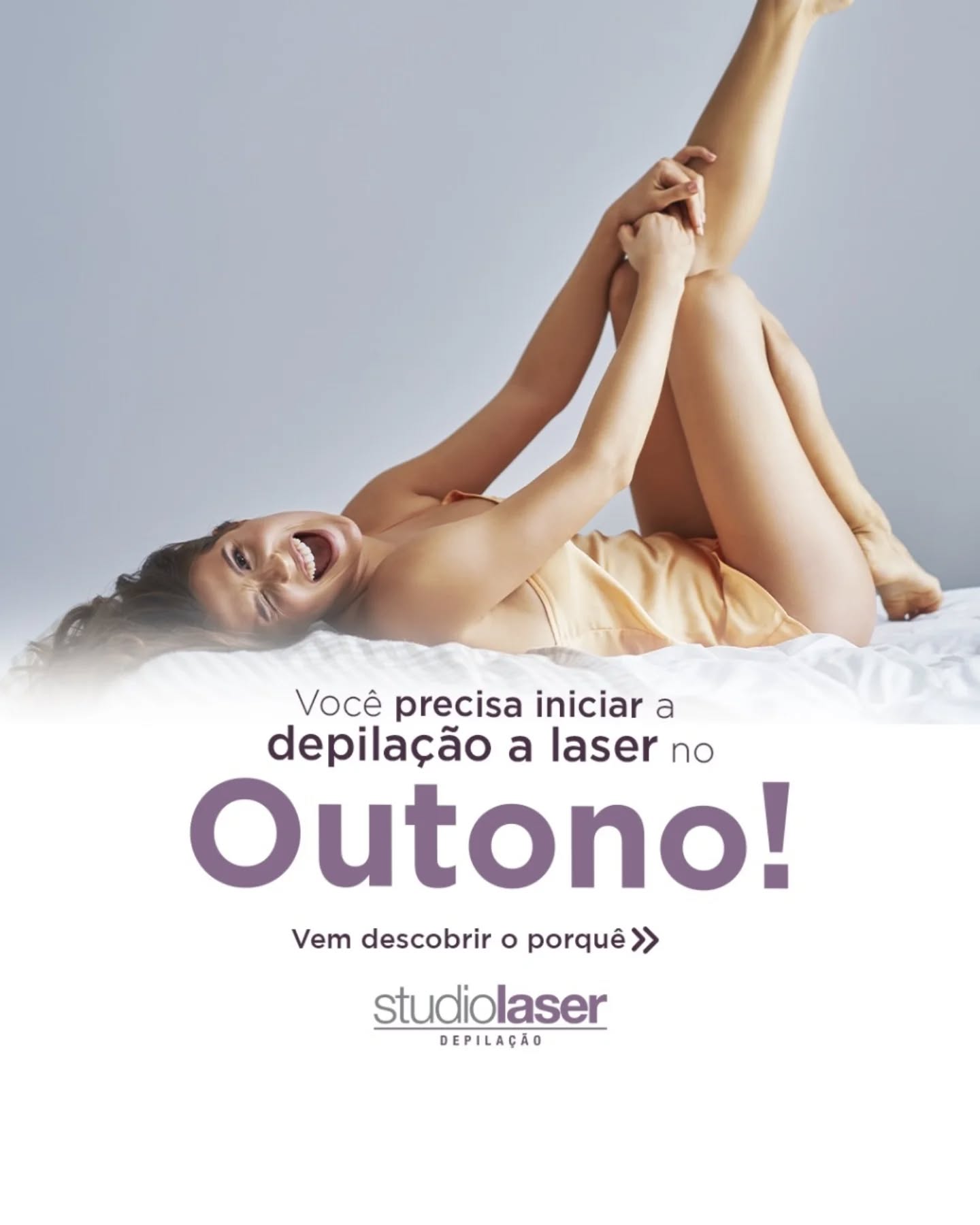 Prepare sua pele no outono: depilação laser no Studio Laser!