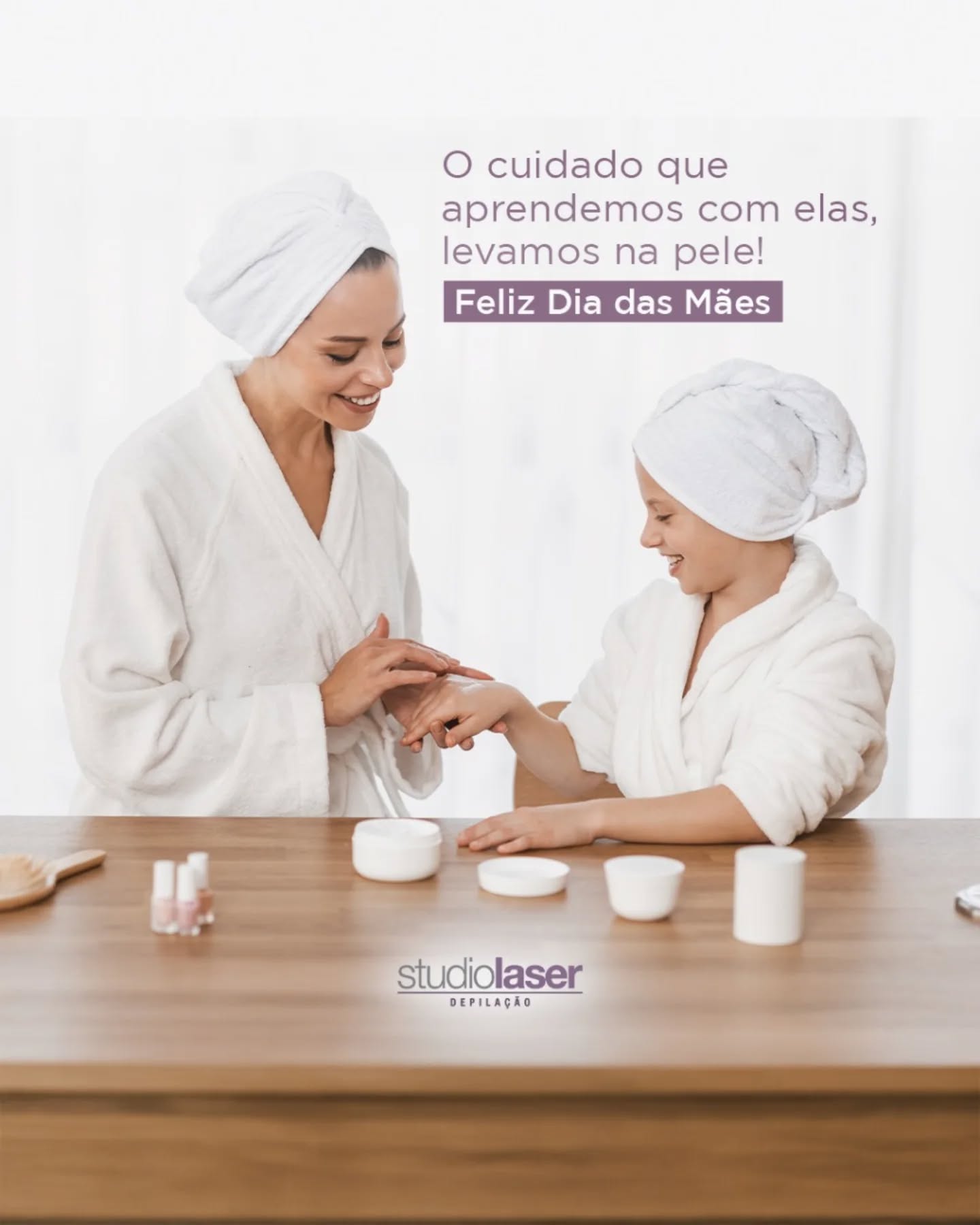 Cuidado e Amor: Homenagem da Studio Laser às Mães