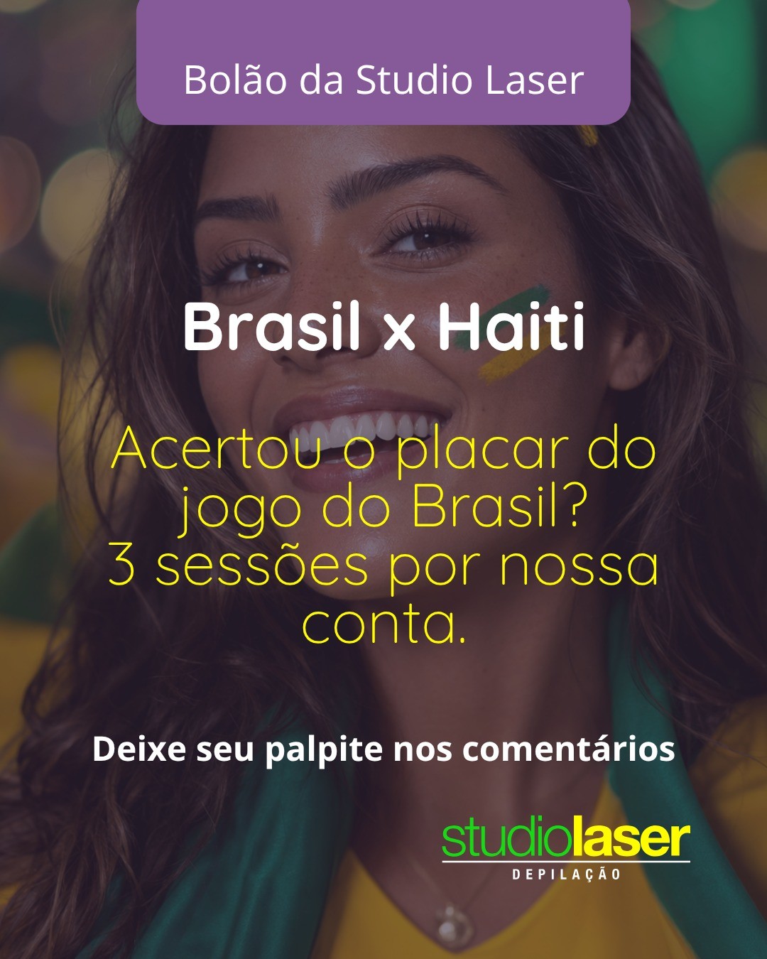 Palpite e Premiação: Ganhe Sessões de Depilação Laser!