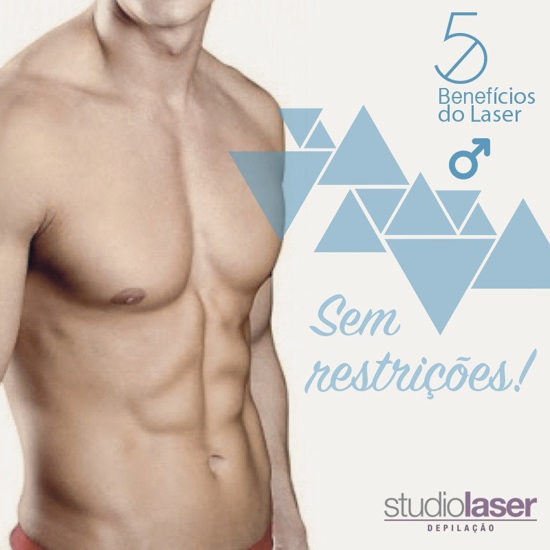 Depilação Masculina: Conforto e Técnica no Studio Laser