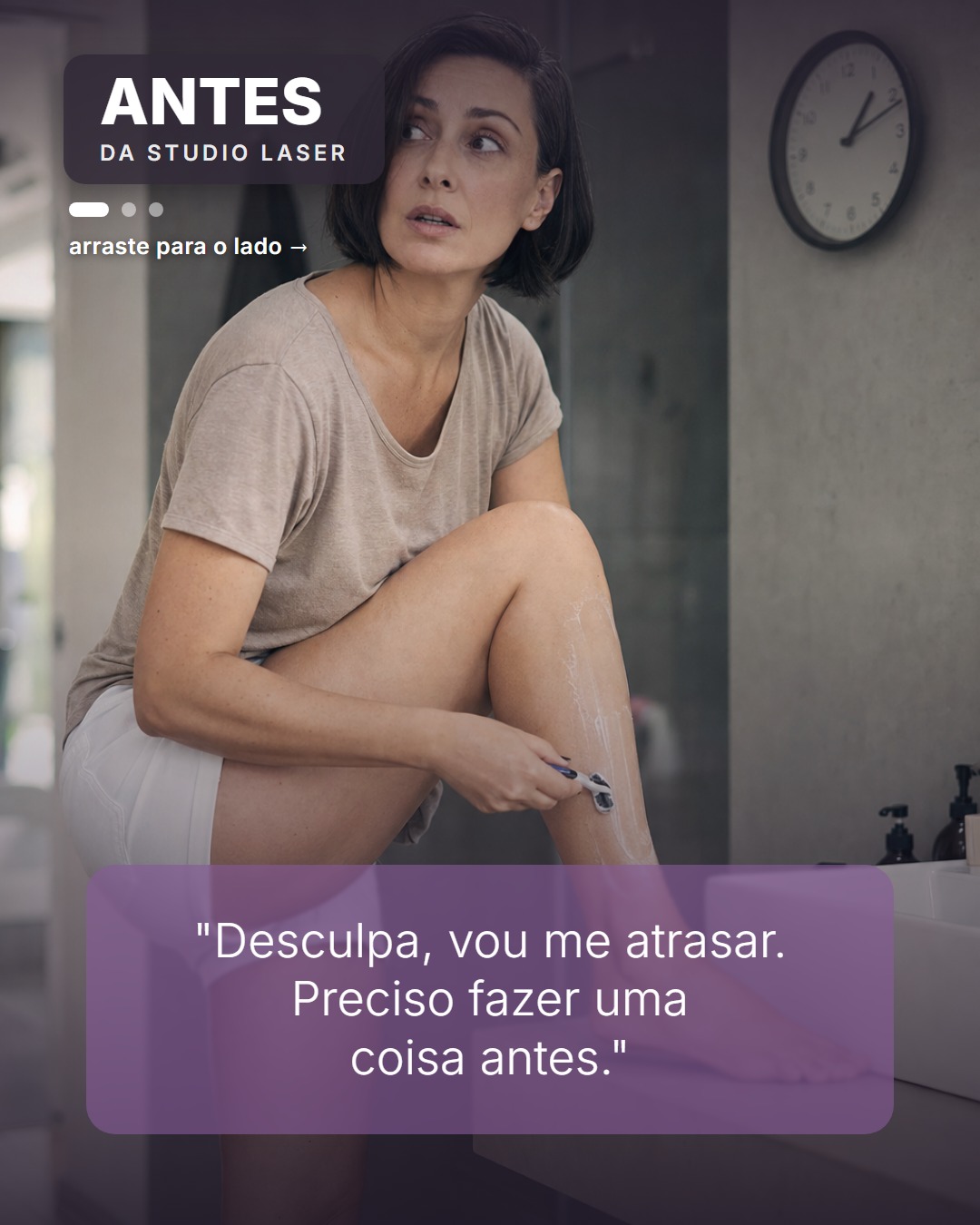 Ganhe tempo: depilação a laser que vale a pena!
